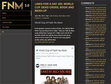 Tablet Screenshot of newfaithnomore.com